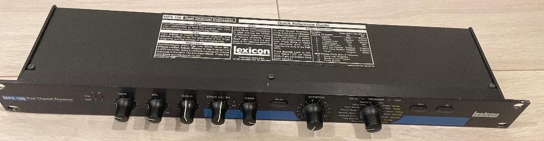 Lexicon レキシコン MPX100 デュアルチャンネルエフェクター