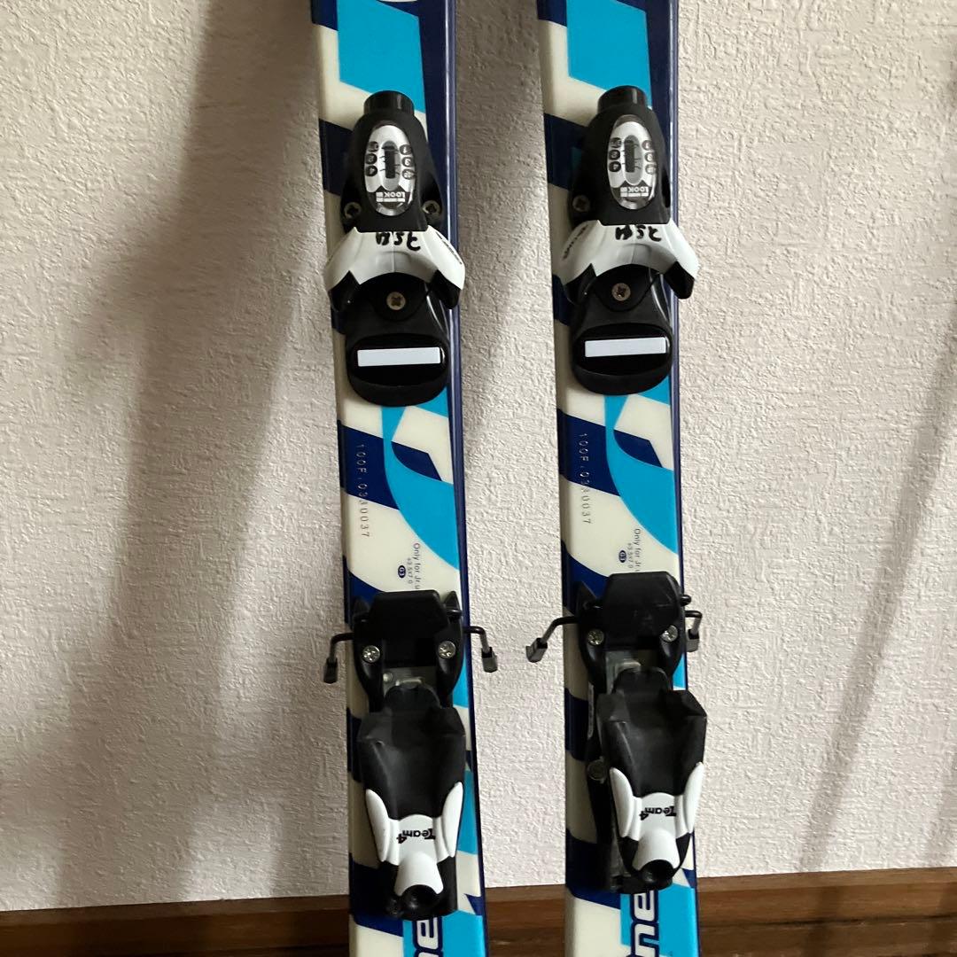 DriveOne アルペンスキービンディング スキーポール100センチ靴付キッズ