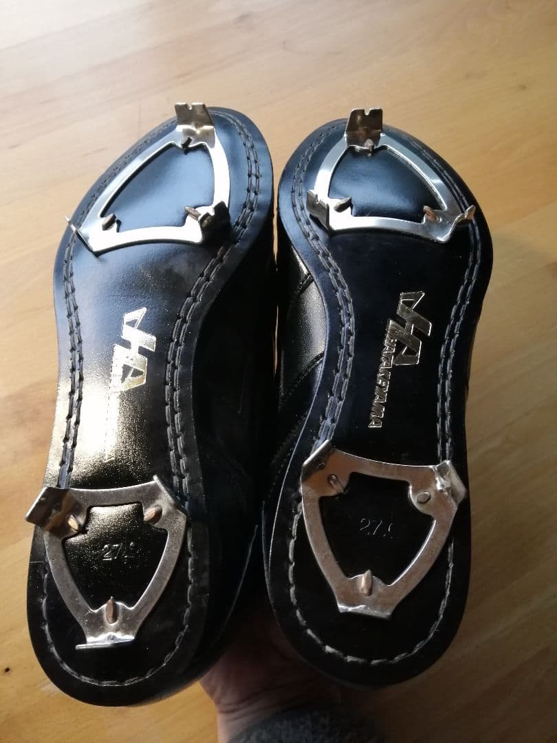 新品　HATAKEYAMA ハタケヤマ 革底 野球スパイク　27cm