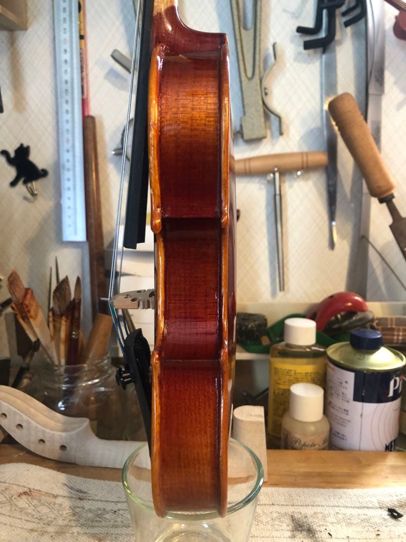 【駒&魂柱調整済】Suzuki分数バイオリンNo230 1/16 2016