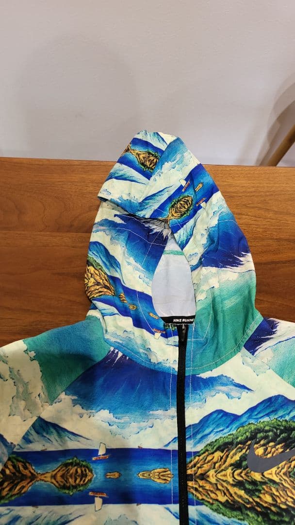 NIKE　東京マラソン　ジャケット 富士山 ナイロンパーカー　和柄