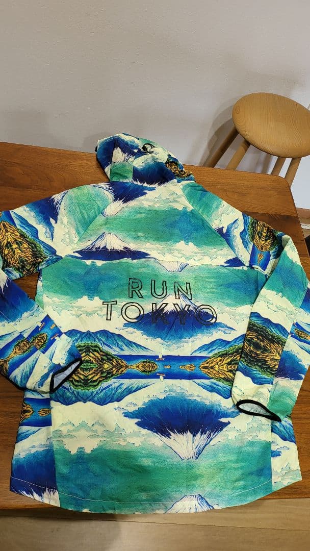 NIKE　東京マラソン　ジャケット 富士山 ナイロンパーカー　和柄