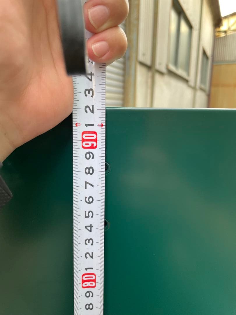 近隣配達可能　厚い鉄板　スチール製　レジ台　ツールキャビネット