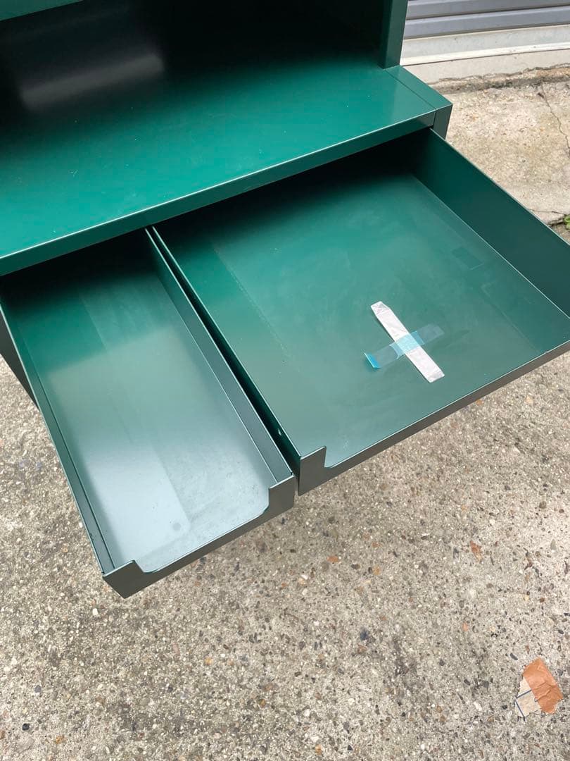 近隣配達可能　厚い鉄板　スチール製　レジ台　ツールキャビネット