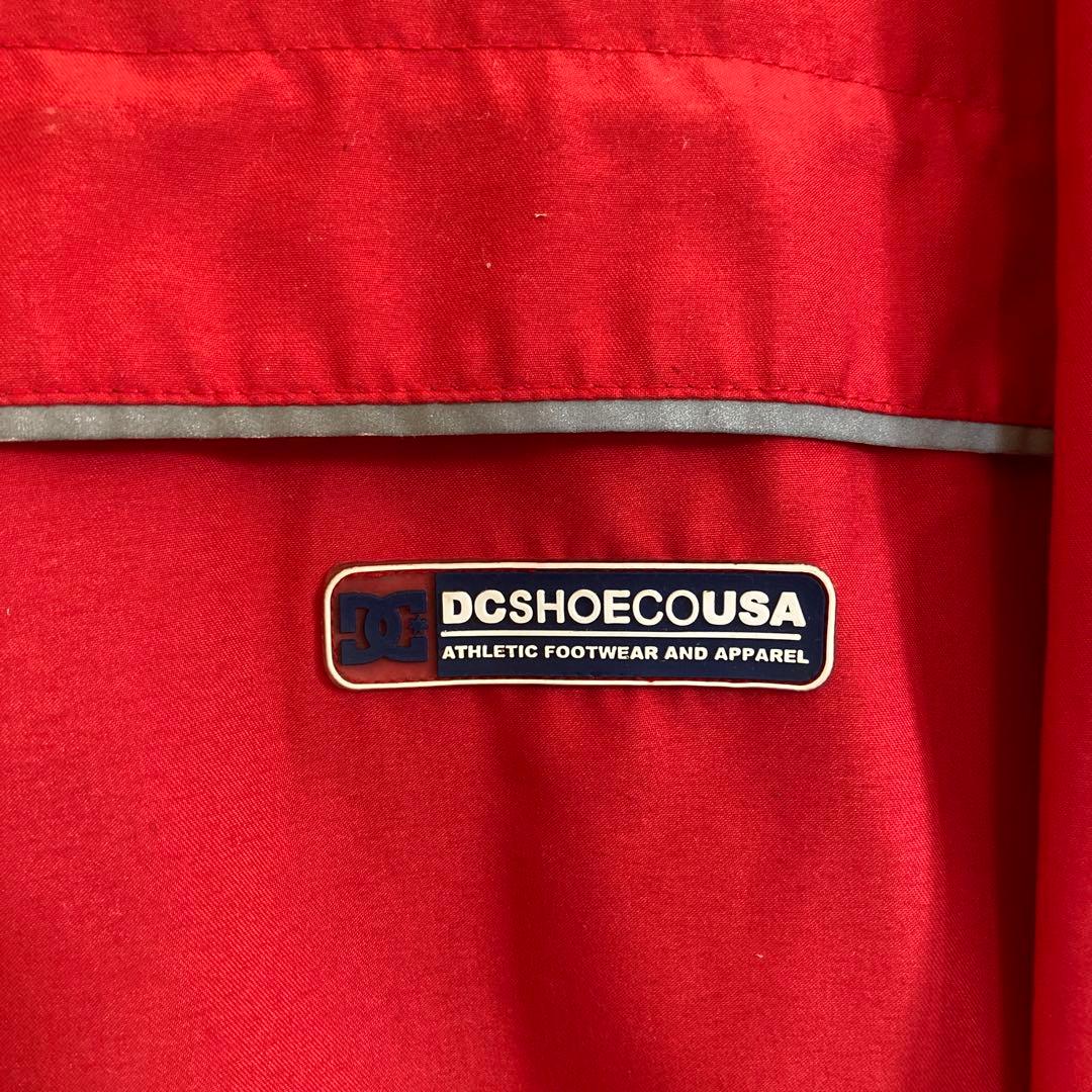 90's DC SHOE 初期ナイロンジャケット リフレクター Y2K美品　XL
