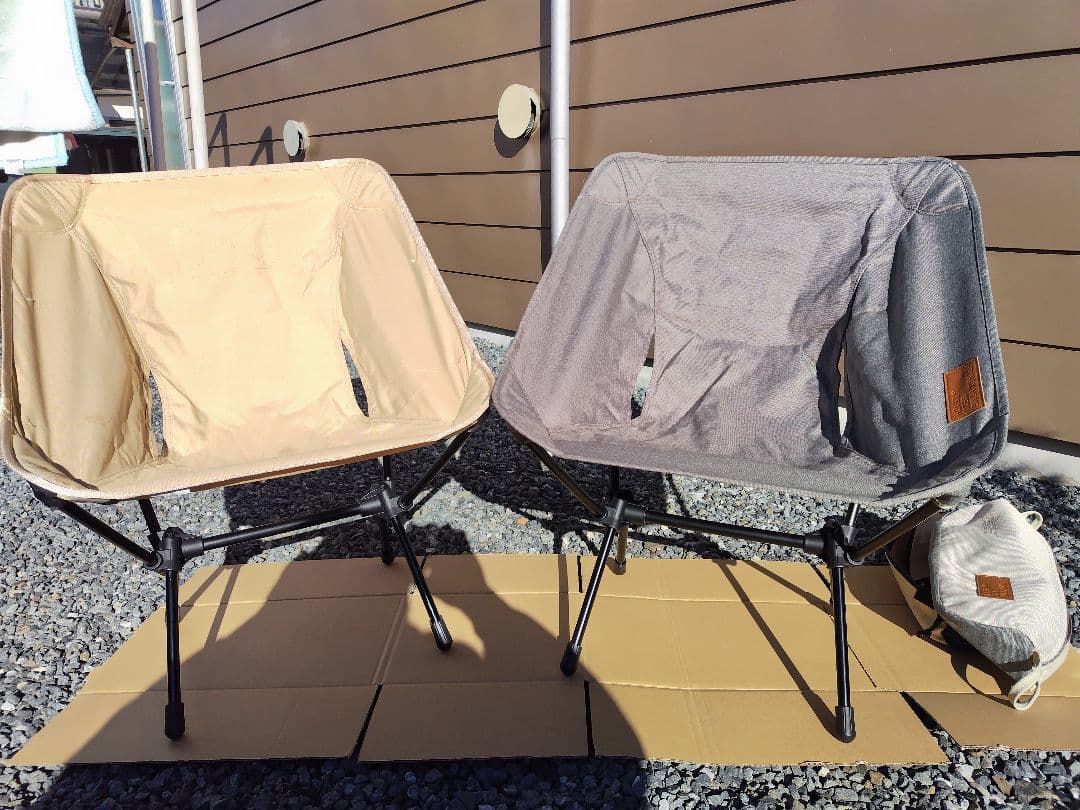 ヘリノックスチェアワン　タクティカル　デザートタン　ホームデコ＆ビーチ　グラベル