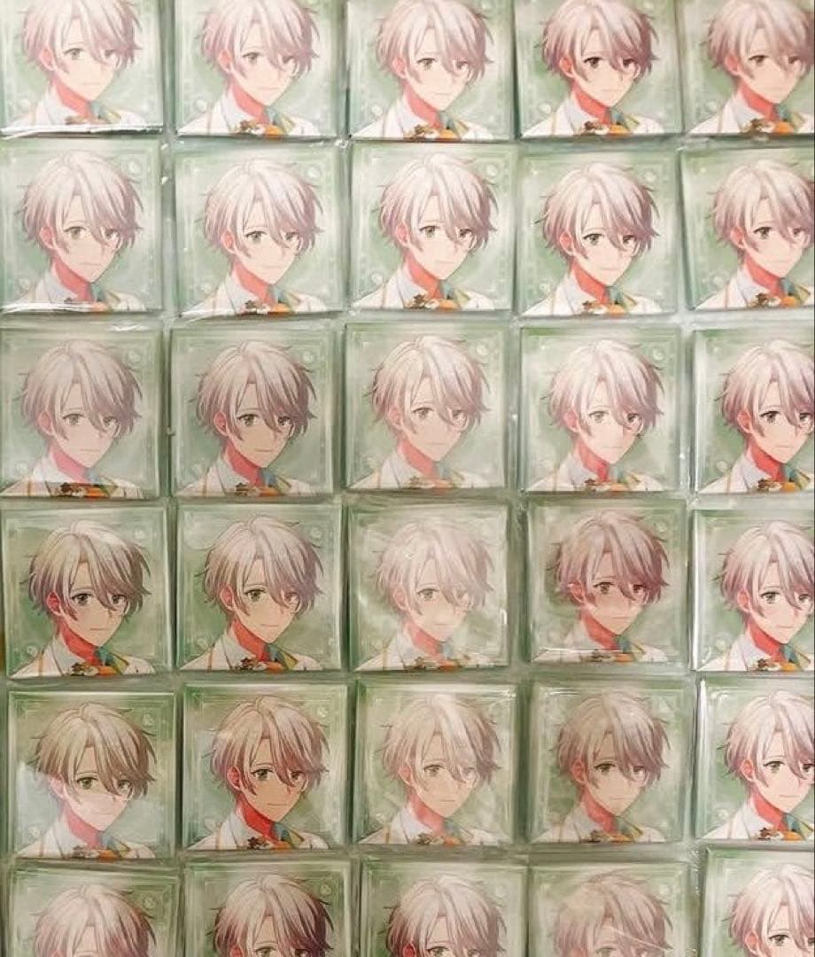 オンエア！　雛瀬碧鳥　スクエア缶バッジ　６０個