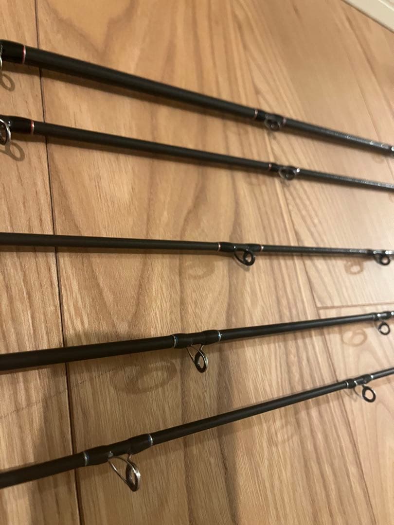 ヒロイズム ロッド5本セット（バウンス、ウィザード、カプリコーン×2、ベクター）