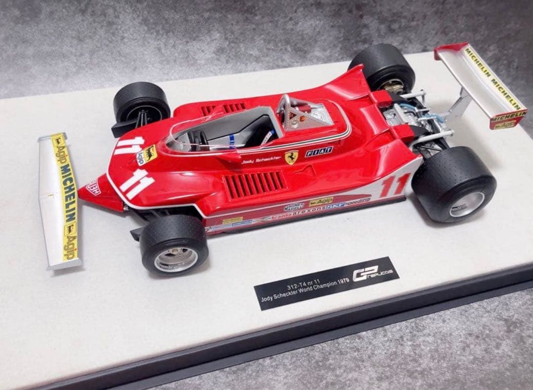 GP Replicas 1/12 フェラーリ 312T4 ≠ 1/18