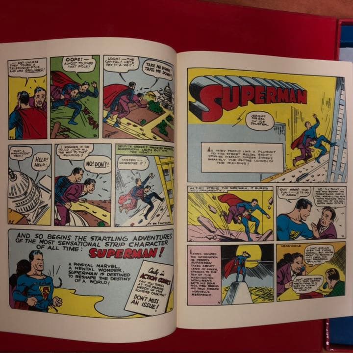 能登地震寄付　未使用　Superman スーパーマン　大型本　ハードカバー