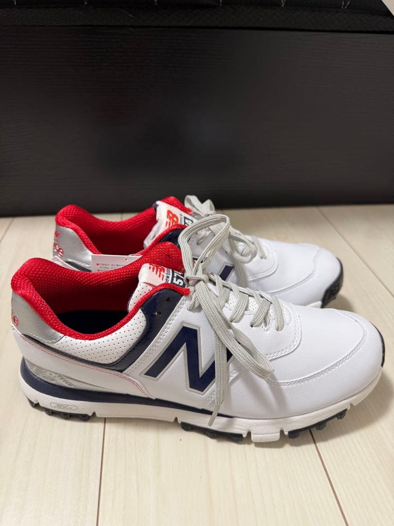 New Balance ニューバランス574 ゴルフシューズ ホワイト