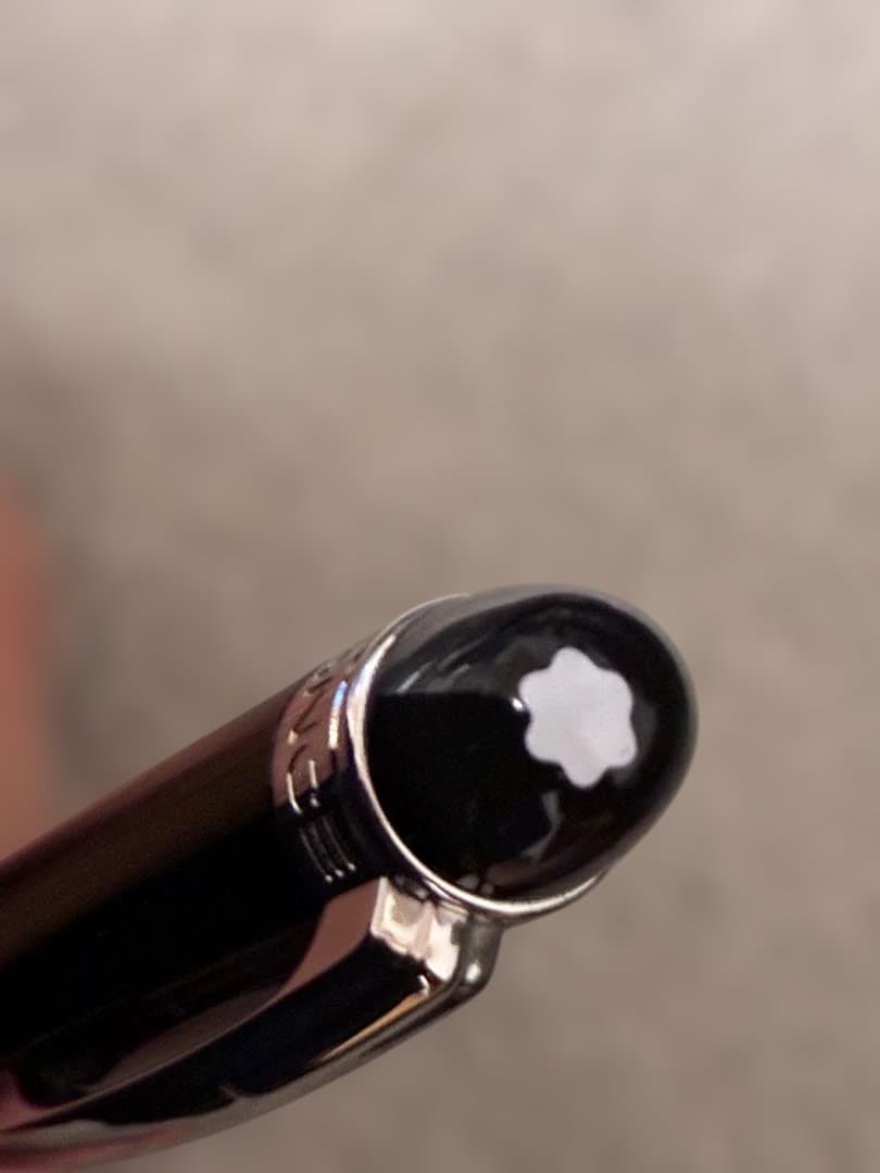 ◾️モンブラン◾️スターウォーカーボールペン◾️ミッドナイトナイトブラック◾️新品インク