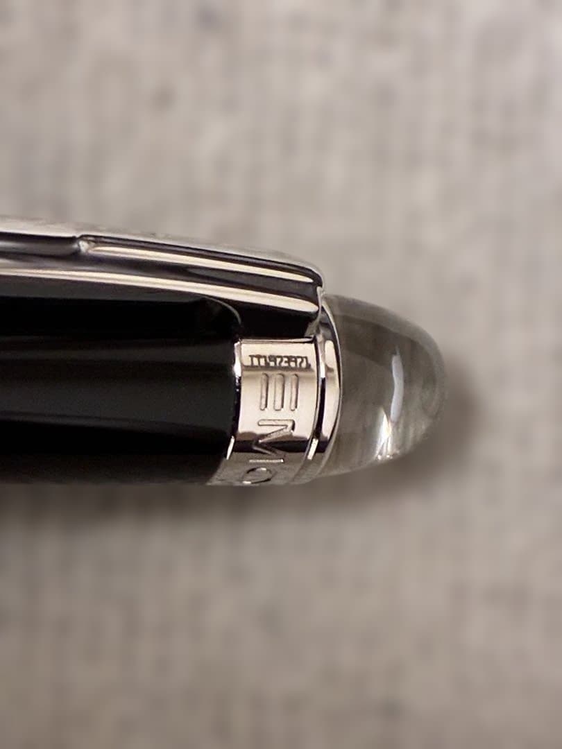 ◾️モンブラン◾️スターウォーカーボールペン◾️ミッドナイトナイトブラック◾️新品インク