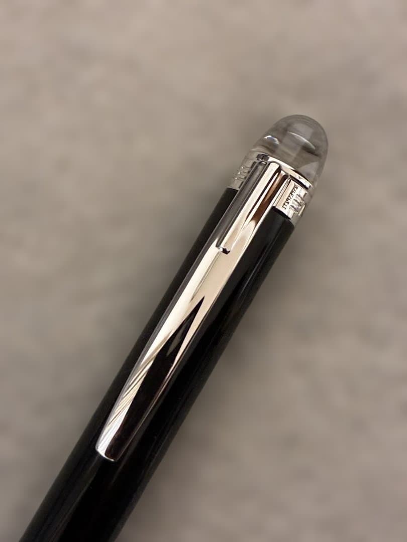 ◾️モンブラン◾️スターウォーカーボールペン◾️ミッドナイトナイトブラック◾️新品インク