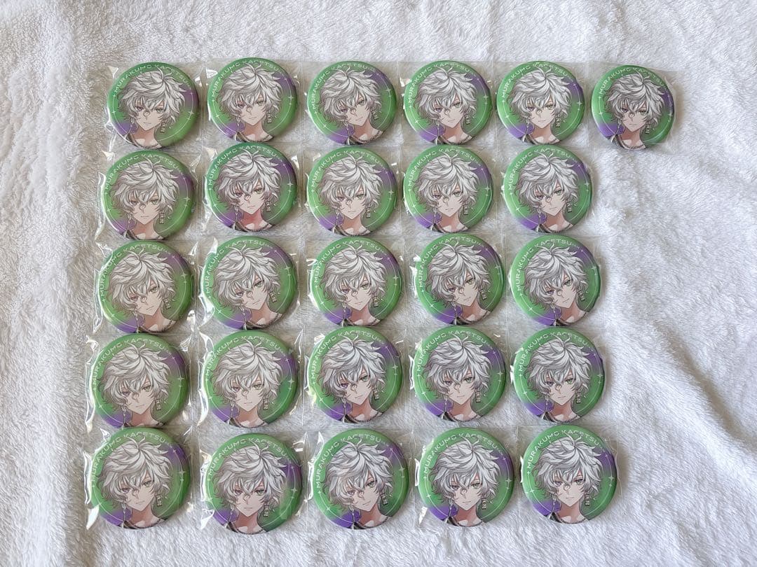 にじさんじ 叢雲カゲツ Dytica AGF 缶バッジ