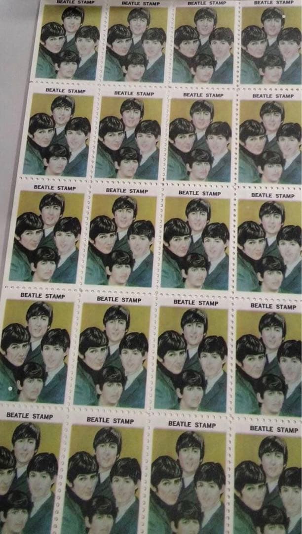 ビートルズ　切手