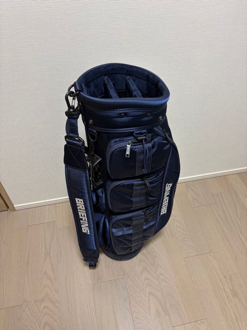 BRIEFING ネイビー キャディバッグ　CR-6