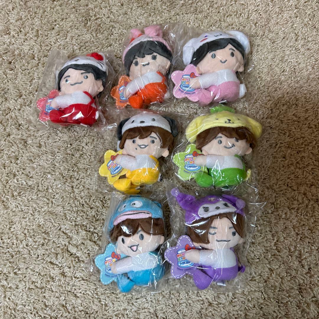 なにわ男子クリップマスコット7種