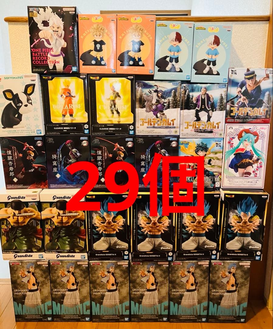 新作プライズフィギュア 29点セット