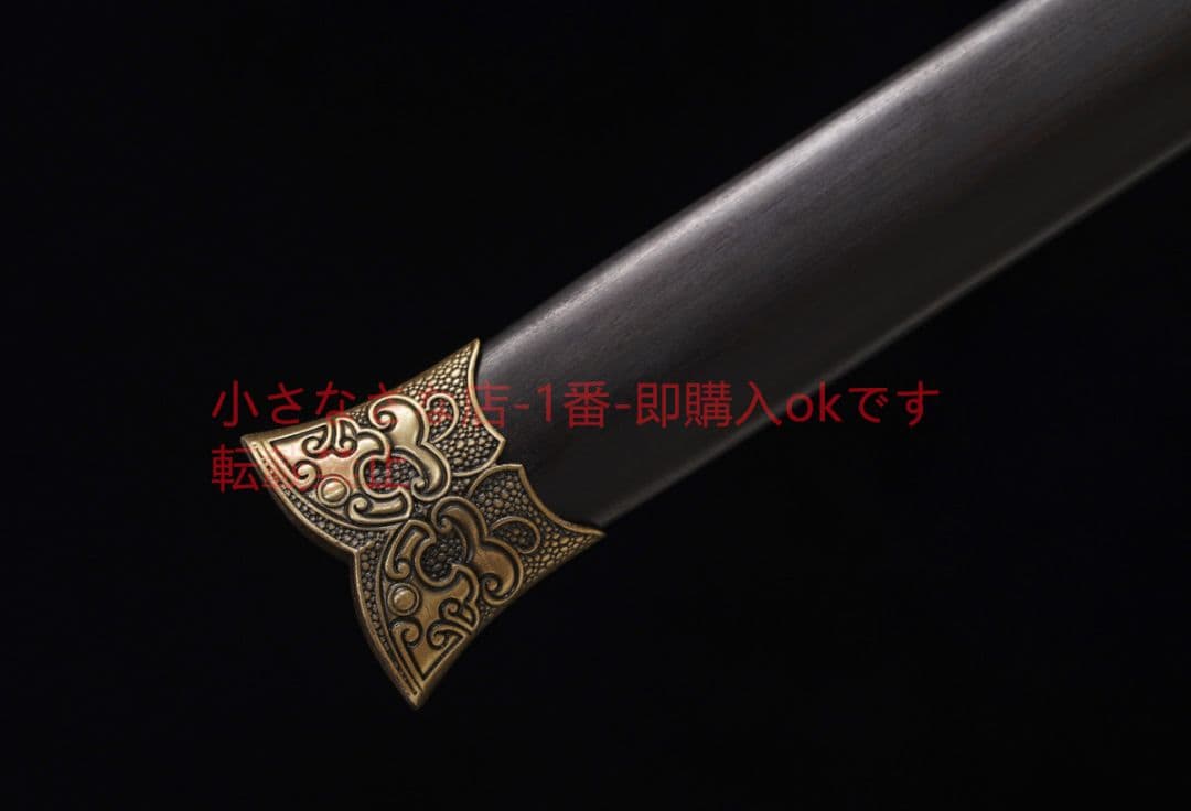 天武漢剣花紋鋼  古兵器 武具 刀装具 日本刀 模造刀 居合刀