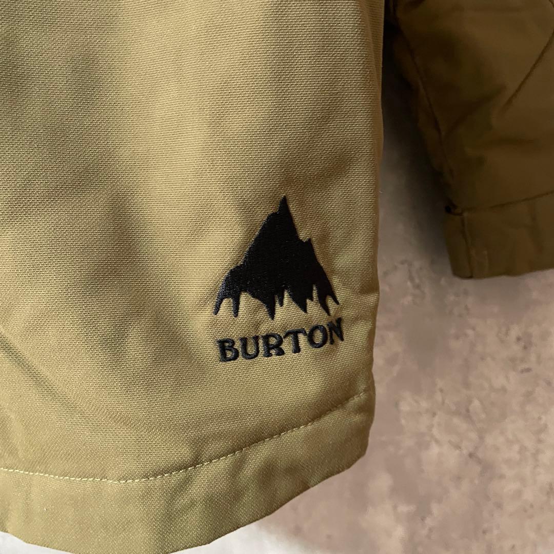Burtonバートンスキーウェアスノーボードジャケットパーカーベージュカーキ希少