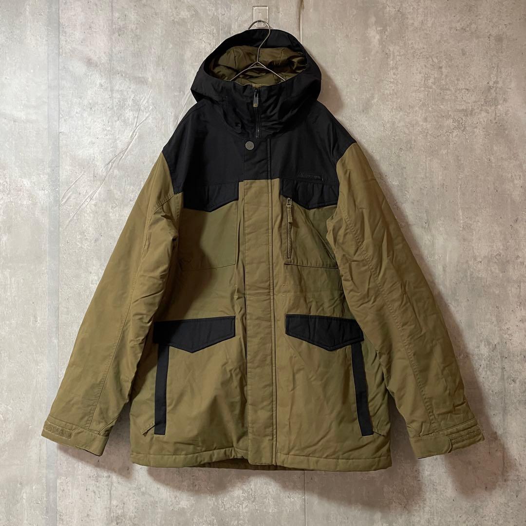 Burtonバートンスキーウェアスノーボードジャケットパーカーベージュカーキ希少