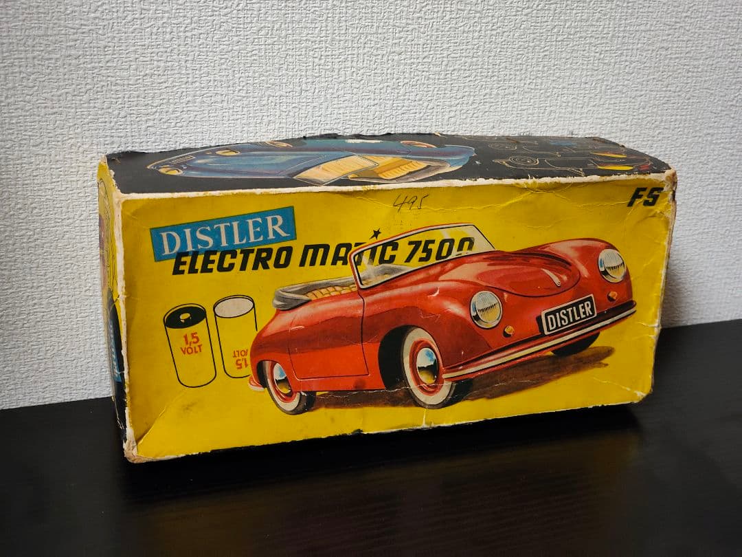 DISTLER　ディストラ　ポルシェ365　ドイツ製　箱付き　全長25cm