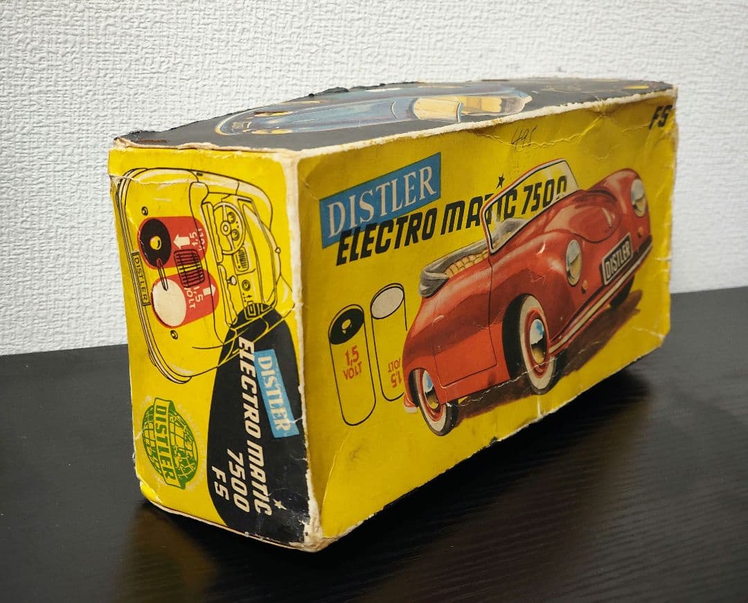 DISTLER　ディストラ　ポルシェ365　ドイツ製　箱付き　全長25cm