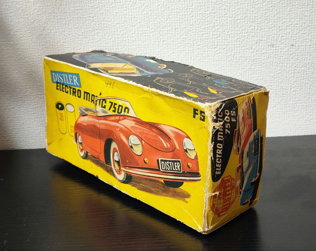 DISTLER　ディストラ　ポルシェ365　ドイツ製　箱付き　全長25cm
