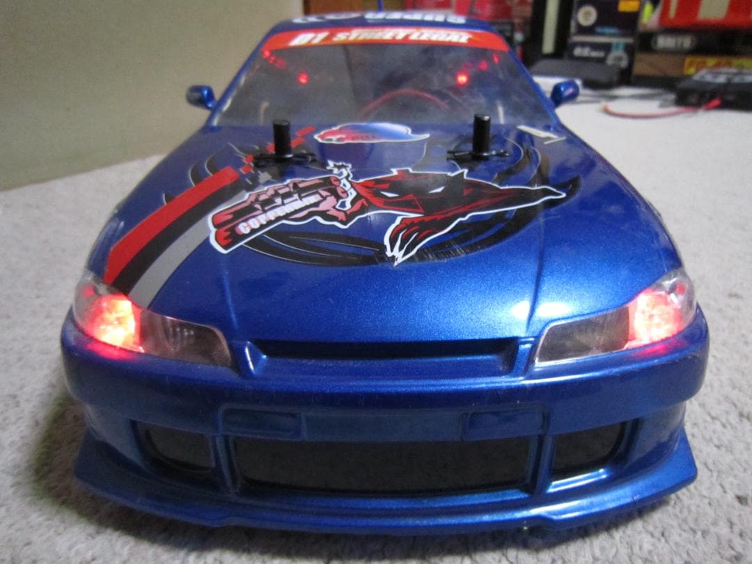 1/10 完全動作品 フルセット タミヤ TT01 シルビア S15 カスタム