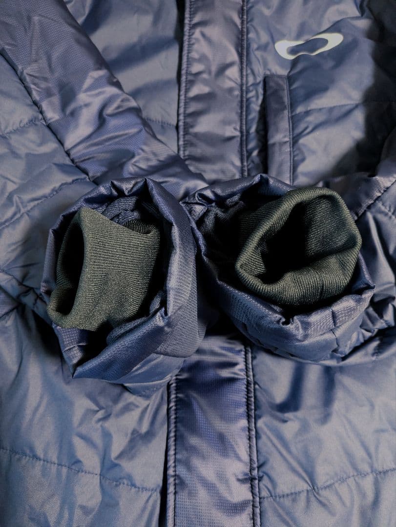 OAKLEY フード付きベンチコート MEDIUM ネイビー