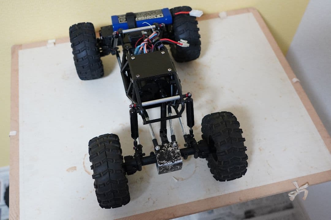 G-made R1 クローラー　ラジコン　プロポ、受信機、アンプ付