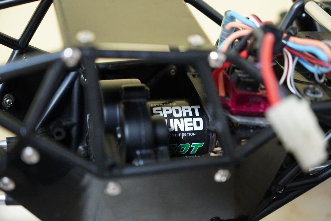 G-made R1 クローラー　ラジコン　プロポ、受信機、アンプ付