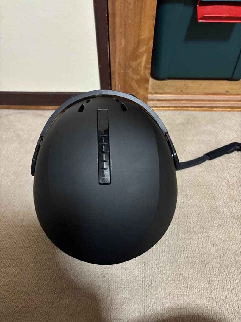 1*4様 UVEX マットブラック ヘルメット バイザー付き