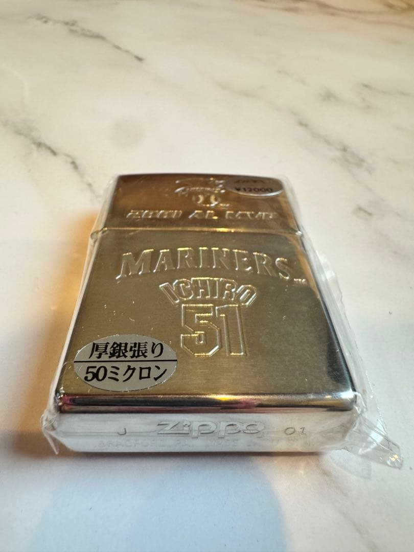 激レア イチロー マリナーズ MARINES 51 野球 ZIPPOライター