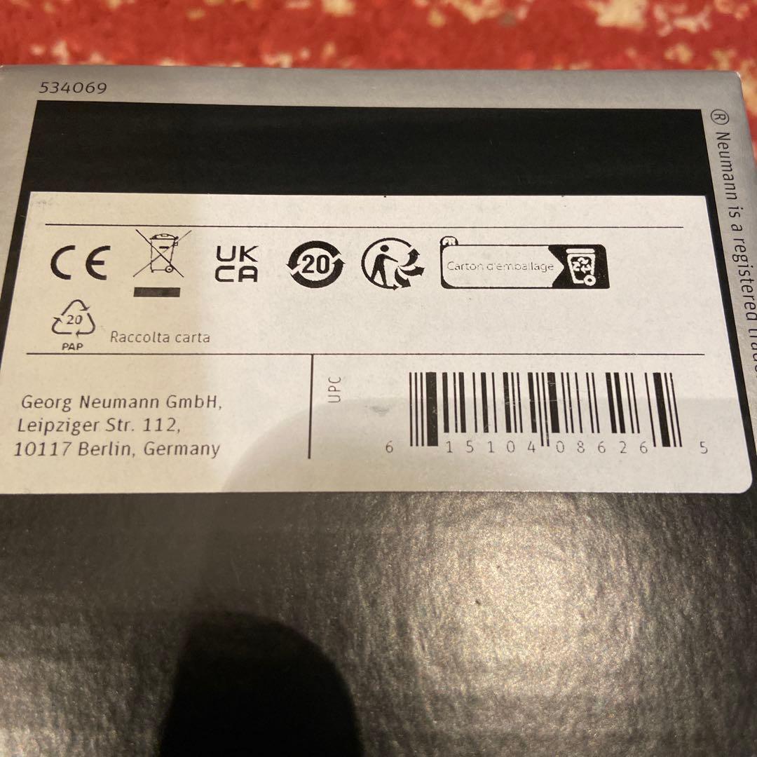 新品未使用(※開封のみ) NEUMANN ノイマン TLM102 正規品