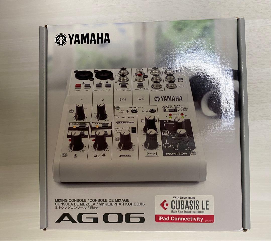 【箱付き/美品】YAMAHA AG06【USED】