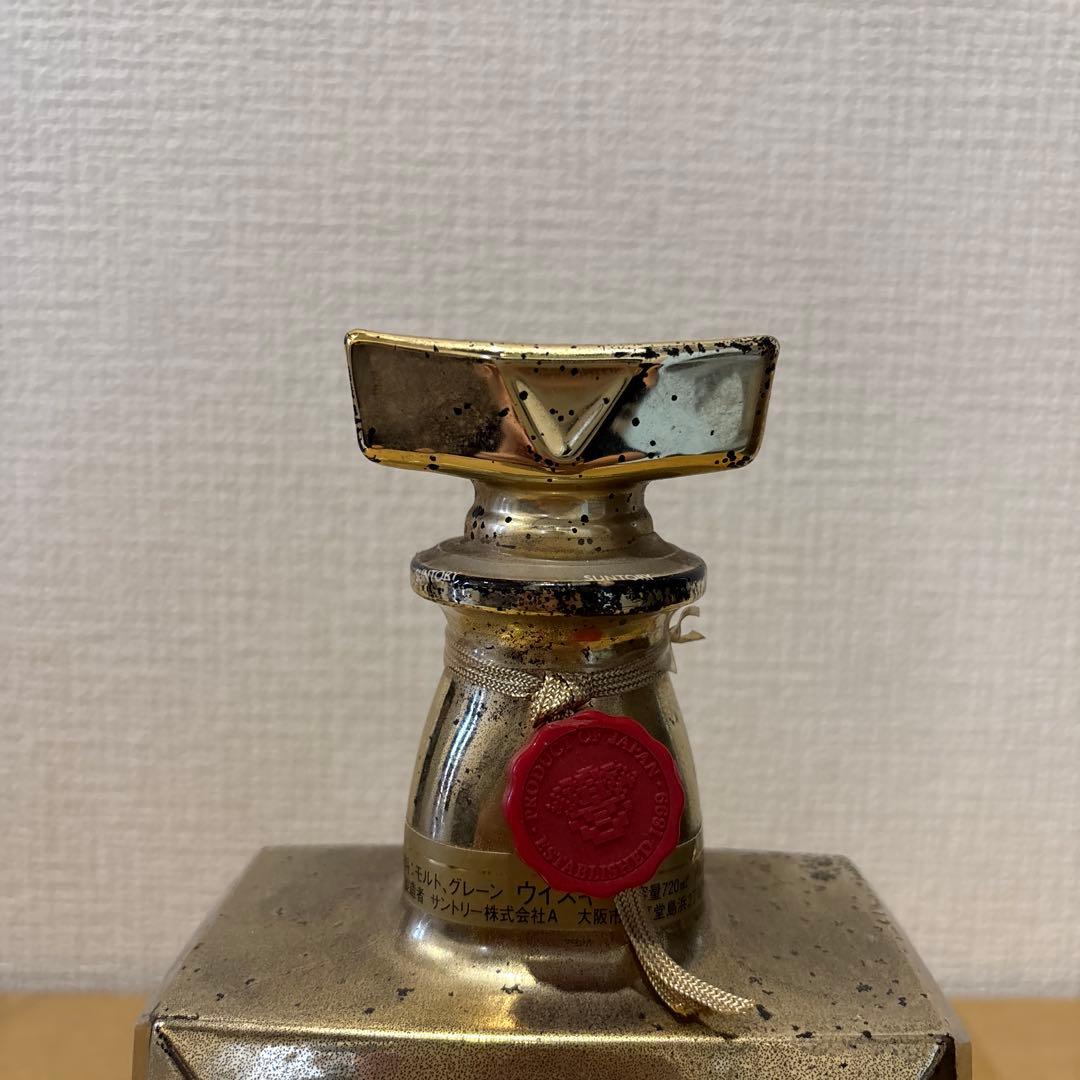 サントリー ウイスキー ローヤル ゴールドボトル 富士山 松竹梅鶴 未開封