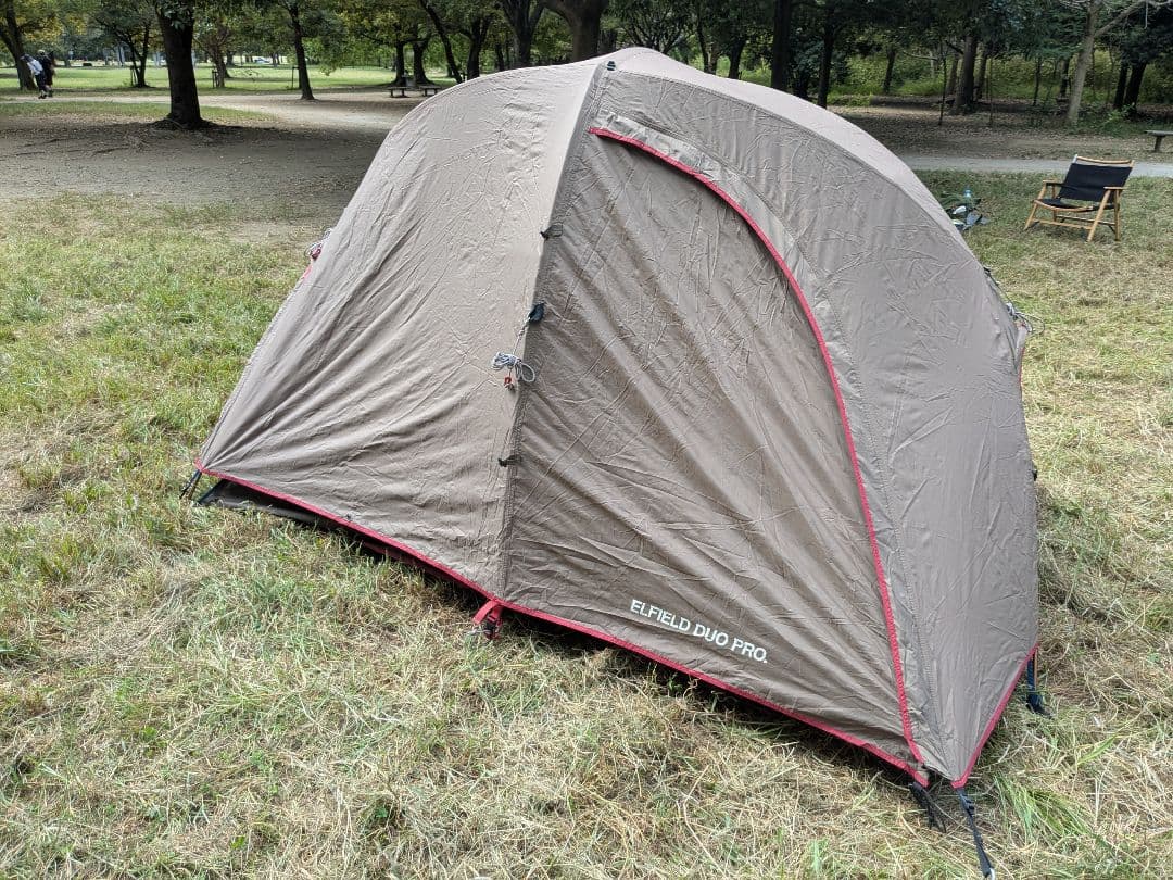 スノーピーク　エルフィールドデュオPro.　SD-225R　３点セット