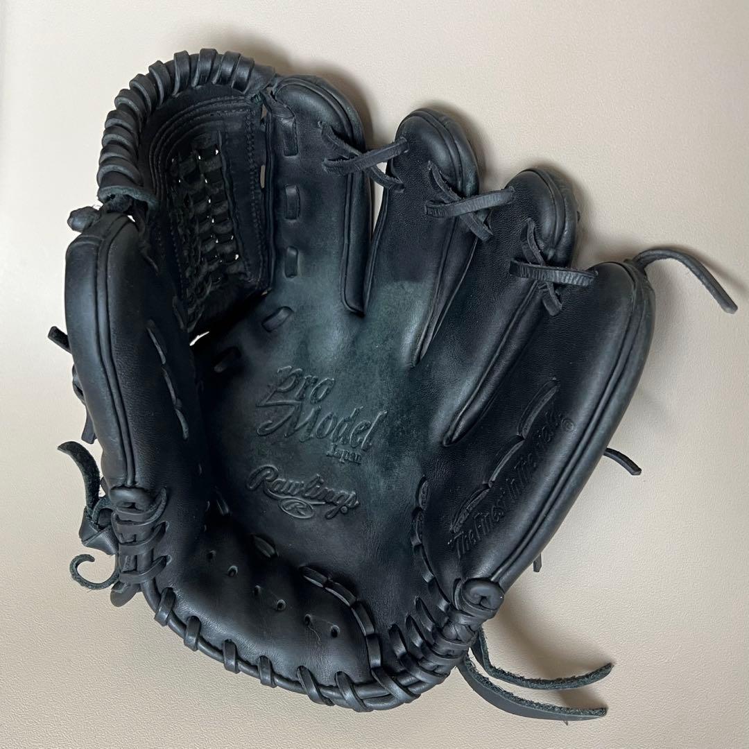 ローリングス　軟式グローブ ブラック