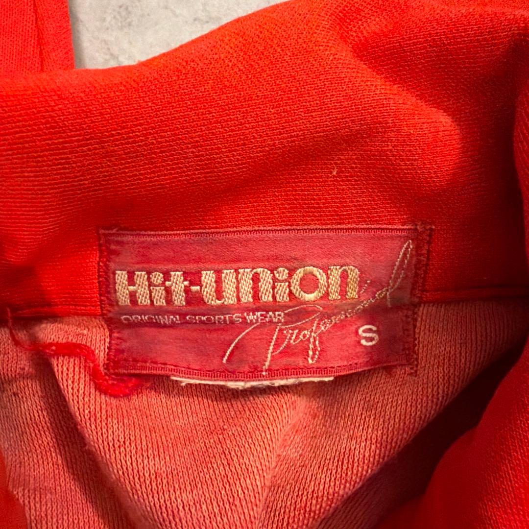 ★ 超希少 ★80s ヒットユニオン ジャージ セットアップ 刺繍ロゴ ステッチ