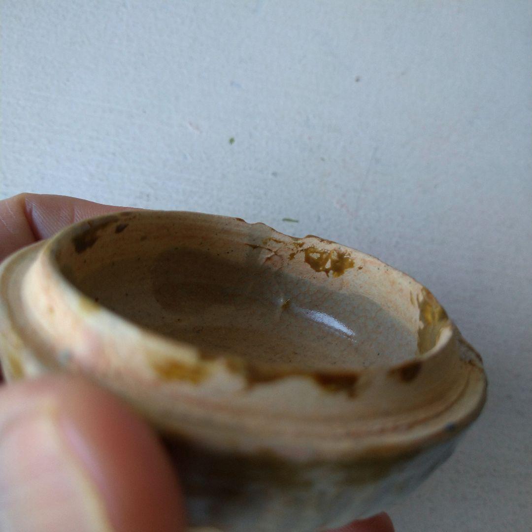 香合 古支那陽刻 香盒