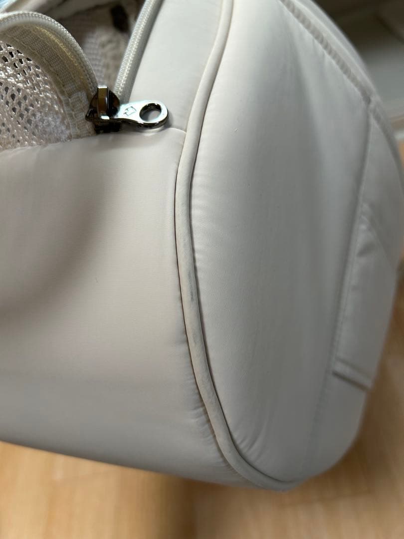 【美品】ssoookスリングバッグオープン型 ベージュ M ブランケット付き