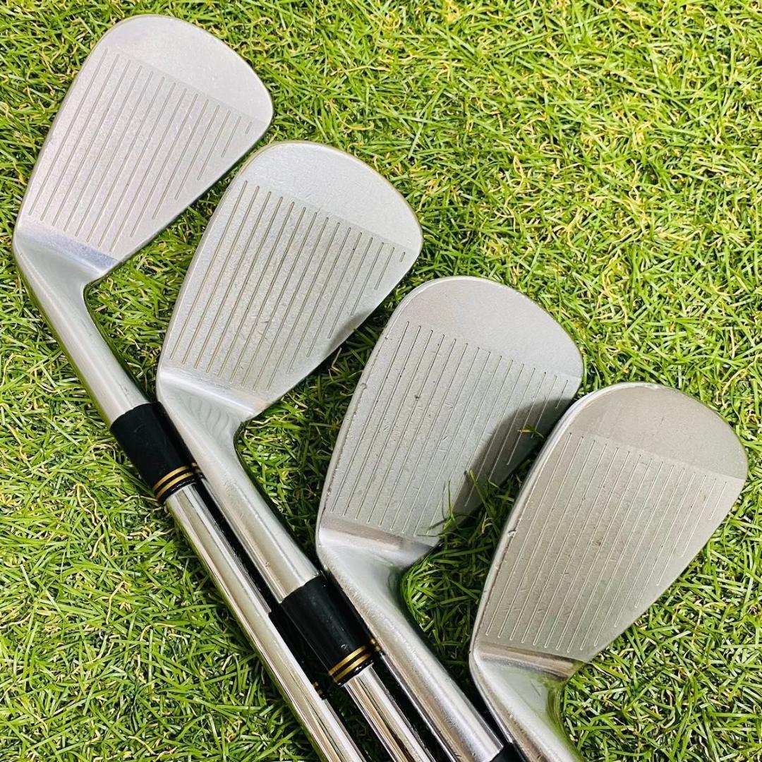 【良品】ツアーエッジ EXOTICS CNC FORGED メンズアイアンセット