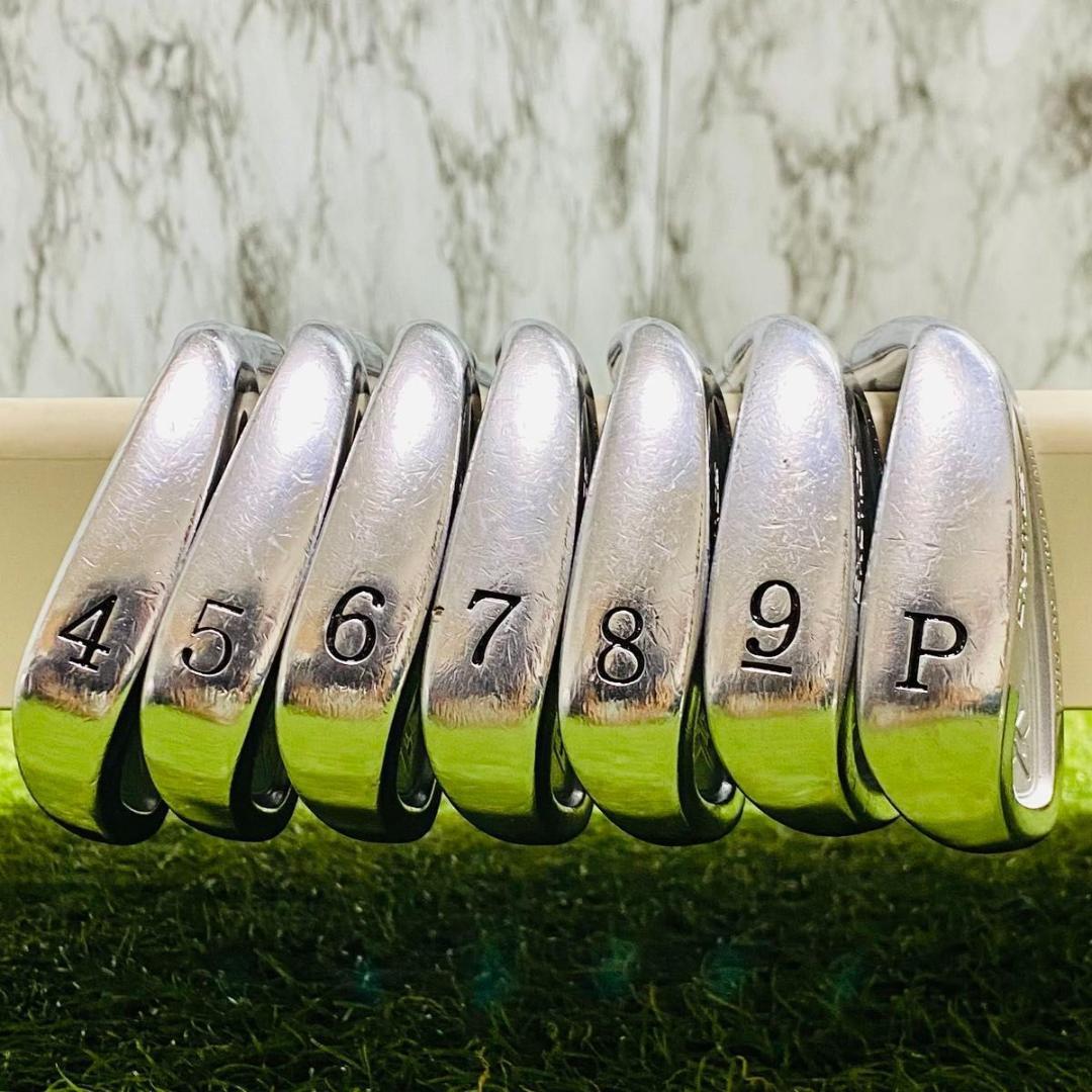 【良品】ツアーエッジ EXOTICS CNC FORGED メンズアイアンセット