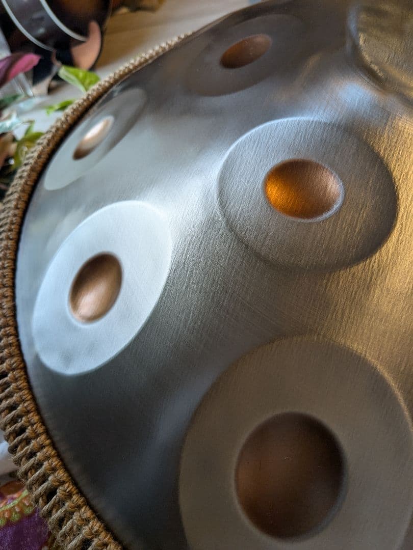 ハンドパン　12音　22インチ　Dマイナー　ヨガ　瞑想　楽器