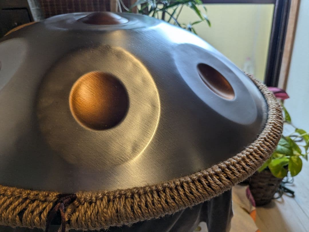 ハンドパン　12音　22インチ　Dマイナー　ヨガ　瞑想　楽器