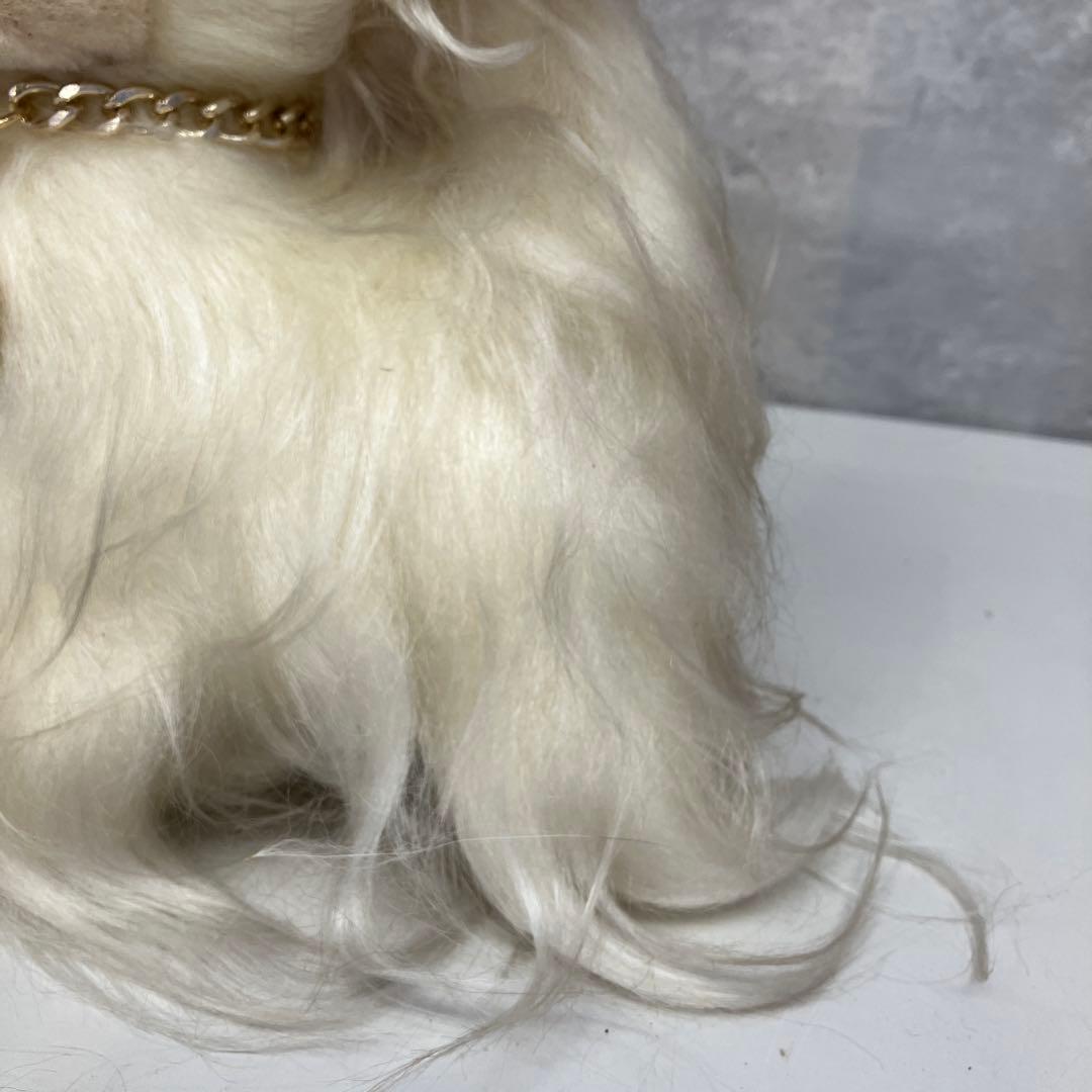 昭和レトロ 当時物 ぬいぐるみ 犬 イヌ お手入れ ワンチャン コーム付き