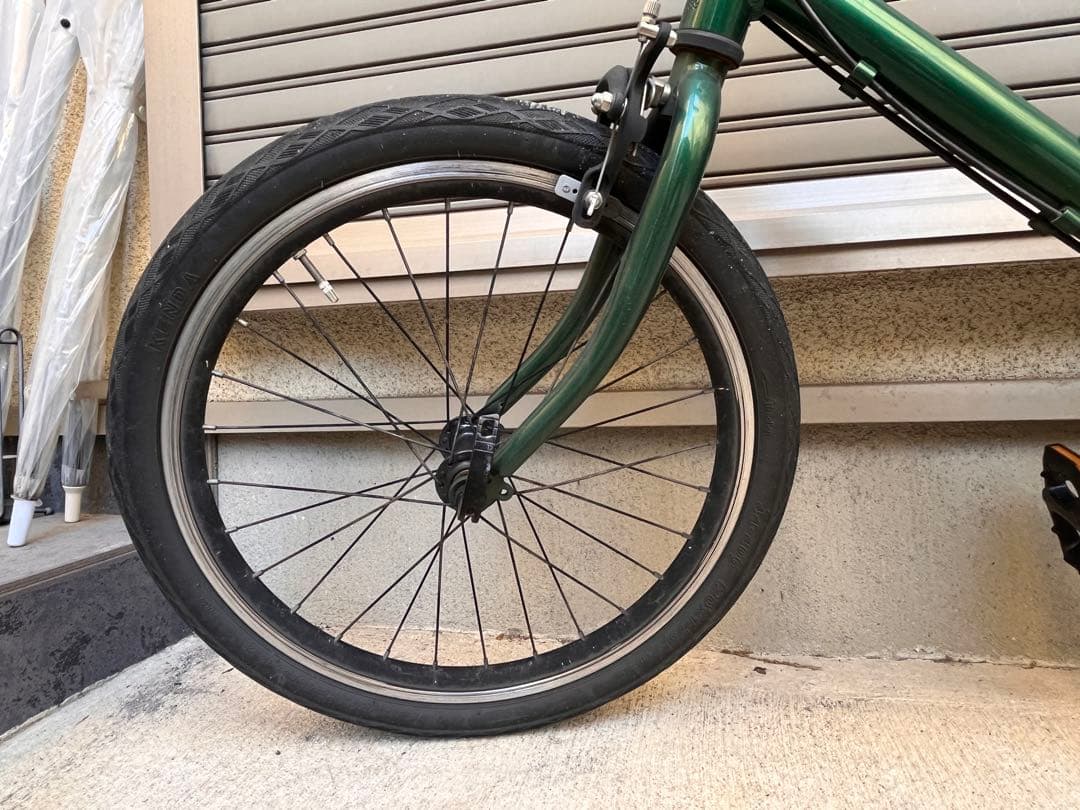 Root One S8 グリーン ミニベロ