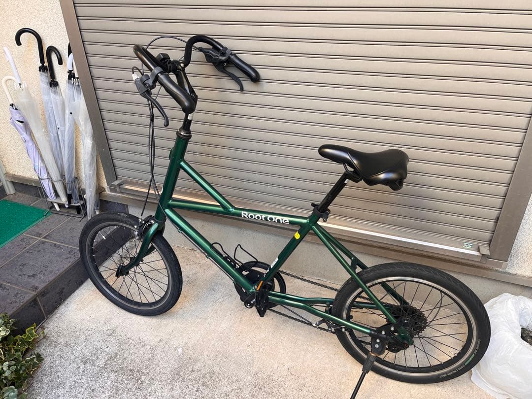 Root One S8 グリーン ミニベロ